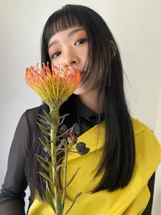 ロング ダブルカラー/ 艶カラー／こうきのヘアスタイル