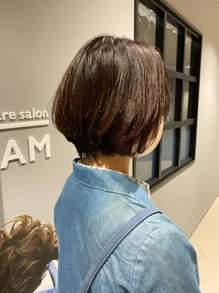 ショート カラー 大人かわいい×艶髪 🤍塩川のヘアスタイル