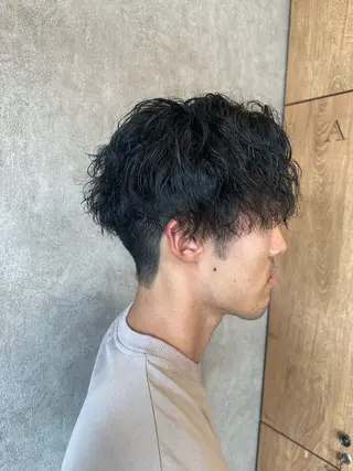 パーマ メンズ sea by sion所属・山村 七那のヘアスタイル