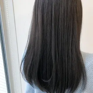 ロング カラー 中山 天地のヘアスタイル