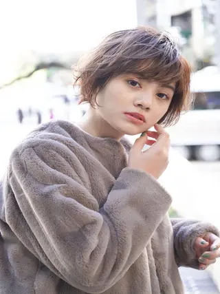 ショート 髪質改善縮毛矯正 リピートNo.1米倉のヘアスタイル
