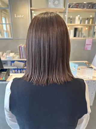 カラー utut所属・原 弥琴のヘアスタイル
