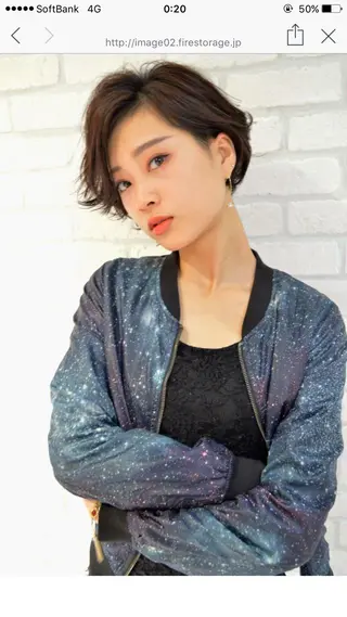 ショート カノンバイフラミューム所属・ショートは任せて ミヤザキのヘアスタイル