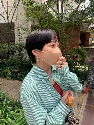 ショート パーマ/ボブ/ レイヤー/豊浦翔太のヘアスタイル