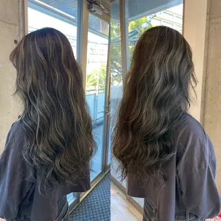 ロング 加藤 泰輔のヘアスタイル