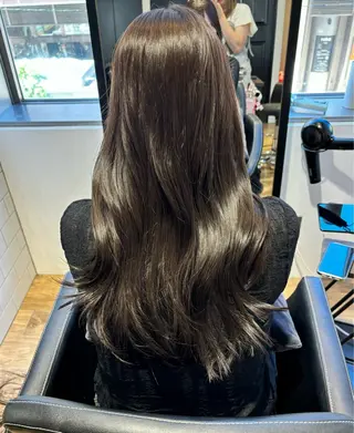 カラー 🍒ばばみさき/ マンツーマン施術🍒のヘアスタイル
