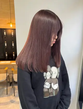 ロング Juri /暖色カラーのヘアスタイル