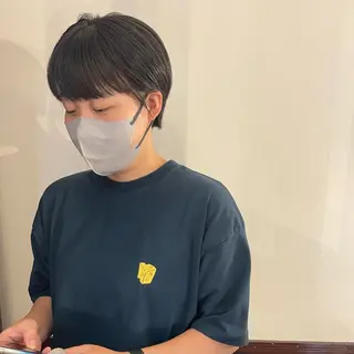 ショート HAREKE  AVEDA 8所属・遠山 葉月のヘアスタイル
