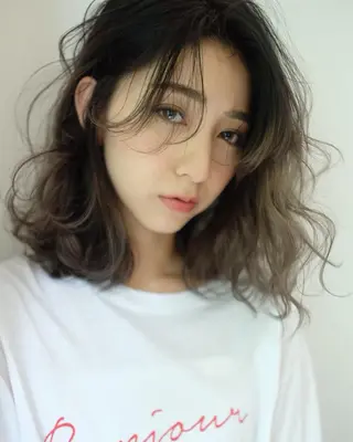 カラー 酸性ストレート/ブリ ーチなし/中村 匠のヘアスタイル