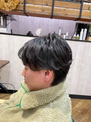 ショート パーマ Rolen.所属・佐藤 海璃のヘアスタイル