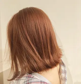 ミディアム カラー SALOWIN 新宿三丁目EAST所属・韓国レイヤー🇰🇷 layercut✂️のヘアスタイル