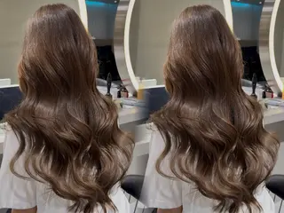 セミロング 熊本1🏅圧倒的 可愛さレイヤーカットのヘアスタイル