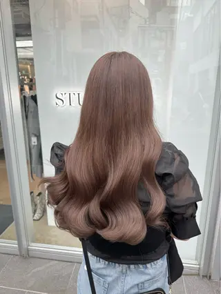 ロング カラー ayaka♡ 柔らかカラーのヘアスタイル