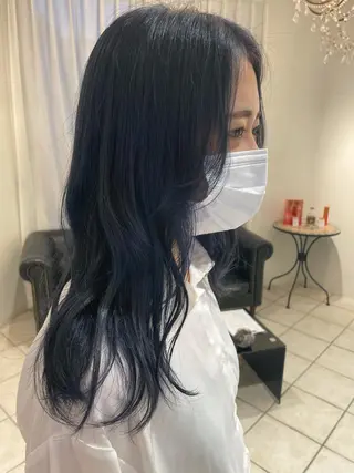 ロング 韓国風ヘア♡ runaのヘアスタイル