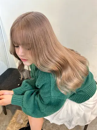 ロング カラー メンズ 🧸艶々韓国ヘア 🧁mizunaのヘアスタイル