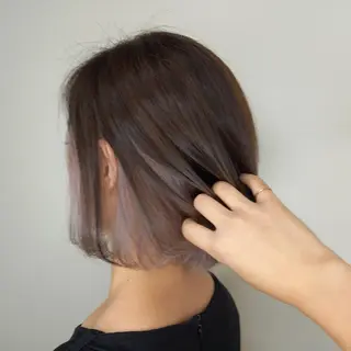 ミディアム 田辺 侑未のヘアスタイル