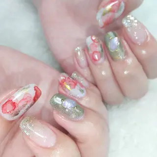 ネイル Nail leef《リーフ》所属・kahosan 𓆉のネイルデザイン