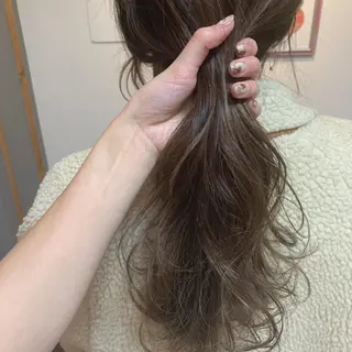 ロング カラー まろやか透明感カラー ♡MANAのヘアスタイル