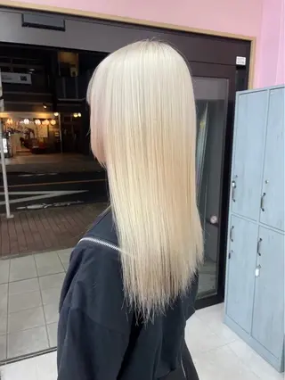 ロング カラー🌈/カット /栄/misa👻のヘアスタイル