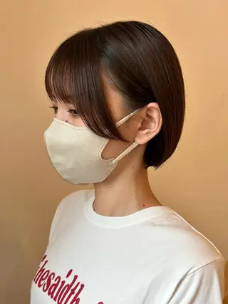 ショート カラー 林 慧悟のヘアスタイル