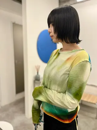 ショート カラー KEPKA ヤマグチ 天神 今泉のヘアスタイル