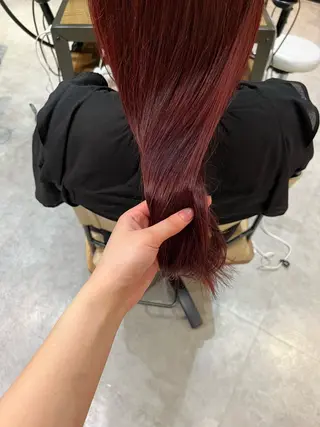 カラー 🍒暖色カラー🍒 ueno aiのヘアスタイル