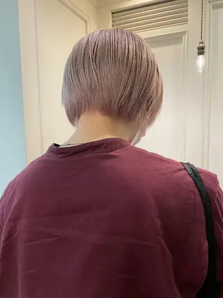 ショート カラー classic 新横浜所属・大人girly🛋️ 🤍yukakoのヘアスタイル