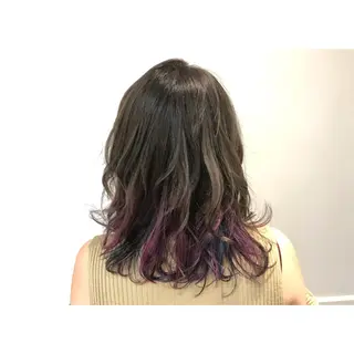 セミロング 若林 美由希のヘアスタイル