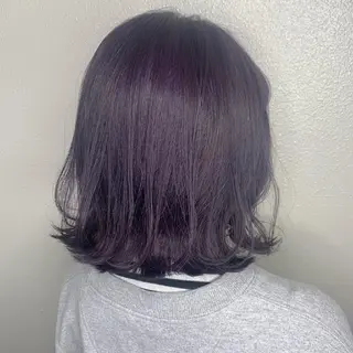ミディアム カラー パーマ ヘアアレンジ メンズ キッズ ネイル マツエク・マツパ カラー特化サロン Eir心斎橋のヘアスタイル