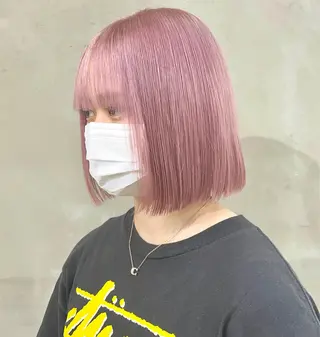 カラー 渋谷🎨エクステ× ブリーチ特化🎨レンのヘアスタイル