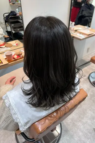 ミディアム mai 🌷のヘアスタイル