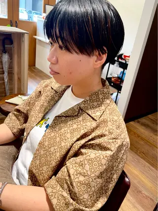 ショート R-ee-i HAIR SALON所属・田中 裕彬のヘアスタイル
