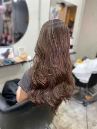 ロング カラー 魅力引き出しヘア🐾 るくものヘアスタイル