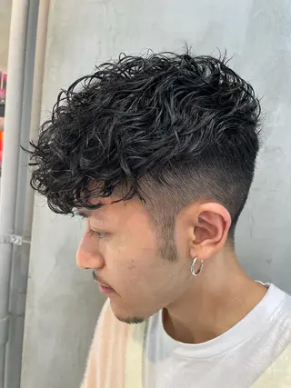 パーマ メンズ fifth大川 尚輝のヘアスタイル