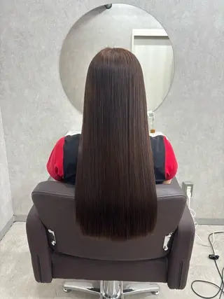 ロング カラー 倉澤 愛理のヘアスタイル