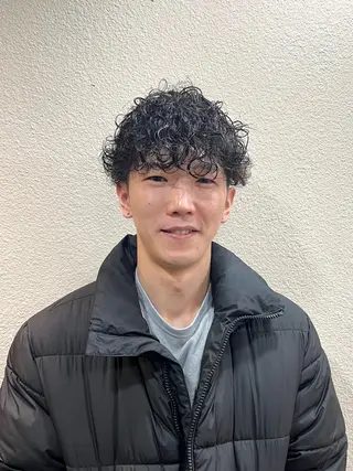 パーマ メンズ 茅ヶ崎パーマ特化/ スパイラル/ハルキのヘアスタイル