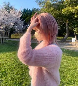 セミロング カラー ヘアアレンジ メンズ 心斎橋美容室 Junのヘアスタイル