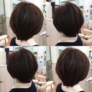 ショート 髪質改善 Blumeのヘアスタイル