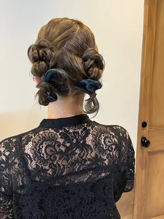 ヘアアレンジ ❁ヘアメ❁ YUMI ❁ゆみ❁横浜桜木町のヘアスタイル