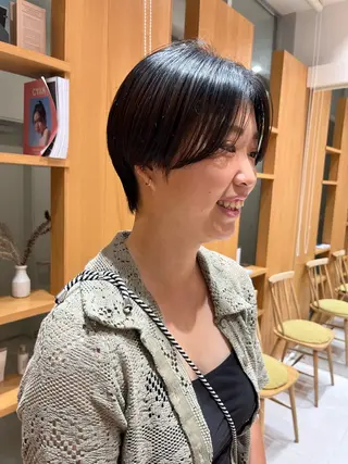 ショート 宮永 れいなのヘアスタイル