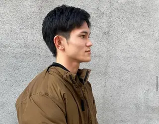 ショート メンズ men's　パーマ/ ⭐️Tenshinのヘアスタイル
