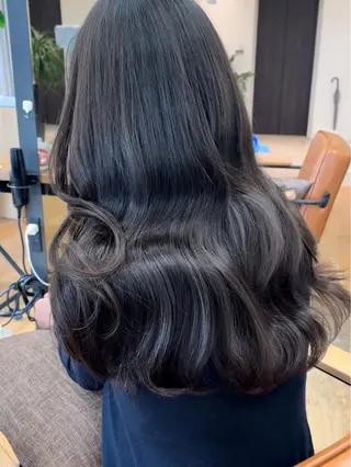 ミディアム カラー パーマ ヘアアレンジ メンズ キッズ ネイル マツエク・マツパ アイブロウ 🪞レイヤー/暖色カ ラー🧸mai🎀のヘアスタイル