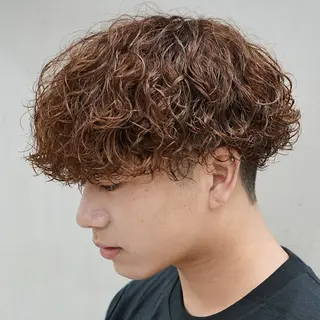 ショート パーマ メンズ 楽斗/メンズパーマ /シャドウパーマのヘアスタイル