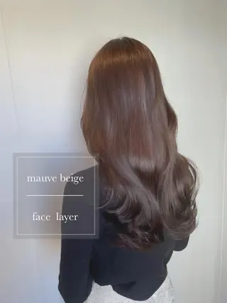 ロング カラー ヘアアレンジ topstylist 芳賀みなみのヘアスタイル