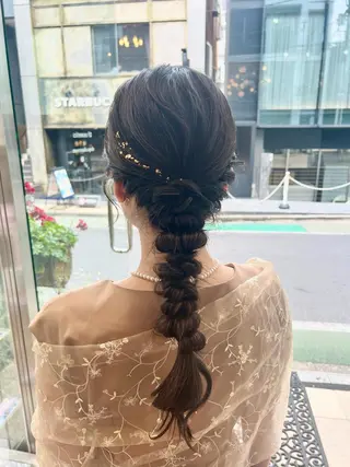 ヘアアレンジ Of hair 宮崎台店所属・Ofhair 柴田咲喜のエステ・リラクイメージ