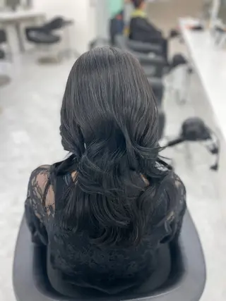 セミロング MOE 福岡韓国ヘア✧︎のヘアスタイル