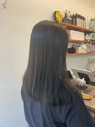 セミロング カラー ⛲️every 🌼 平子 歩美 ☺︎のヘアスタイル