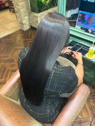 ロング monan新宿店所属・新宿/髪質改善✨ 透明感カラー/須田のヘアスタイル