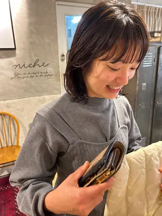 ミディアム パーマ さの あやねのヘアスタイル