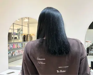 セミロング THE SKY所属・堤 美玲のヘアスタイル